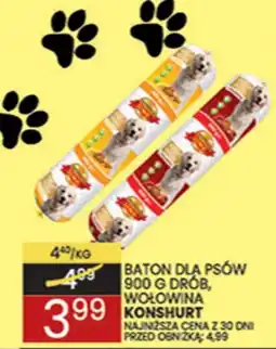 Wafelek Baton dla psów Wołowina Konshurt oferta