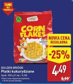 ALDI Golden Bridge Płatki kukurydziane oferta