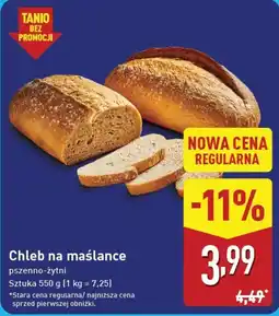 ALDI Chleb na maślance pszenno-żytni oferta