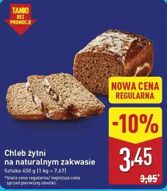 ALDI Chleb żytni na naturalnym zakwasie oferta