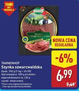 ALDI Szynka szwarcwaldzka Tannenhof oferta