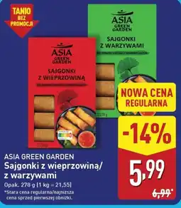 ALDI Asia Green Garden Sajgonki z wieprzowiną/z warzywami oferta