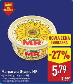 ALDI Margaryna Słynne MR oferta