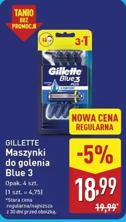 ALDI Maszynki do golenia Blue 3 oferta