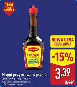 ALDI Maggi przyprawa w płynie oferta