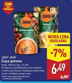 ALDI Zupa gotowa Jemy Jemy oferta