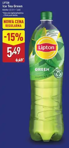 ALDI Lipton Ice Tea Green oferta