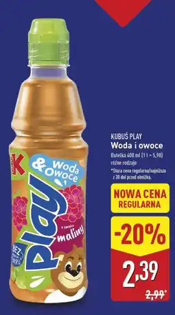 ALDI Kubus Play Woda i owoce oferta