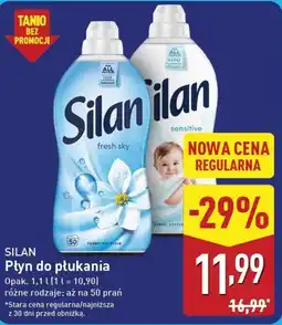 ALDI Silan Płyn do płukania oferta