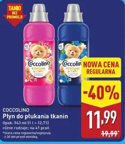 ALDI Płyn do płukania tkanin Coccolino oferta