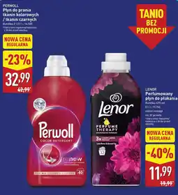 ALDI Płyn do prania tkanin kolorowych / tkanin czarnych Perwoll oferta