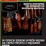Wafelek Wędliny na ciepło prosto z wędzarni Haga oferta