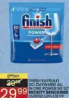 Wafelek Finish kapsułki do zmywarki All in One Power 50 szt. Reckitt Benckiser oferta