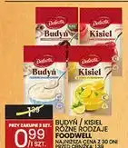 Wafelek Budyń, Kisiel Foodwell oferta