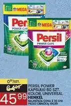 Wafelek Persil Power Kapsułki 60 szt. Kolor, Universal Henkel oferta