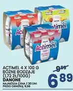 Wafelek ACTIMEL 4 X 100 G RÓŻNE RODZAJE DANONE oferta