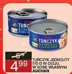 Wafelek Tuńczyk jednolity Auchan oferta