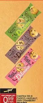 Wafelek Ciastka Choco, Hazelnut, Very Cranberry Delicpol oferta