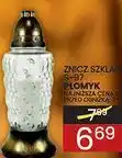 Wafelek Znicz szklany S-97 Płomyk oferta
