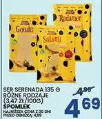 Wafelek SER SERENADA 135 G RÓŻNE RODZAJE SPOMLEK oferta