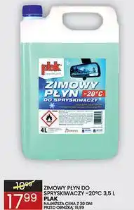 Wafelek Plak Zimowy płyn do spryskiwaczy -20°C oferta