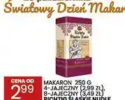 Wafelek MAKARON 250 G 4-JAJECZNY, 8-JAJECZNY RICHTIQ ŚLĄSKIE NUDLE oferta