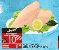 Wafelek FILET Z PANGI 20% GLAZURY ZŁ/KG oferta
