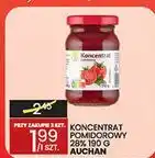 Wafelek Koncentrat pomidorowy 28% Auchan oferta