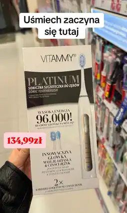 Rossmann Vitammy Platinum Soniczna szczoteczka do zębów oferta