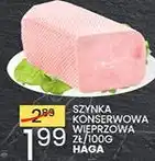 Wafelek Szynka Konserwowa Wieprzowa Haga oferta