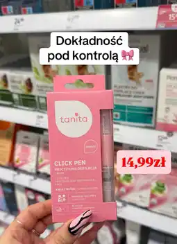Rossmann Tanita Click Pen Precyzyjna depilacja twarz Kwiat wiśni oferta