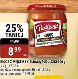 bi1 Bigos z mięsem i kiełbasą Pudliszki oferta