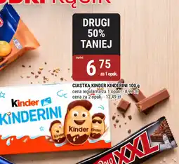 bi1 Ciastka Kinder Kinderini oferta
