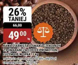 bi1 Kawa Ziarnista o Smaku Czekolady z Pomarańczą Coffee Promotion oferta