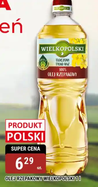 Olej Rzepakowy Wielkopolski