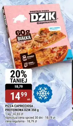 bi1 Pizza Capricciosa Proteinowa Dzik oferta