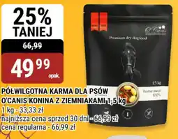 bi1 PÓŁWILGOTNA KARMA DLA PSÓW O'CANIS KONINA Z ZIEMNIAKAMI oferta