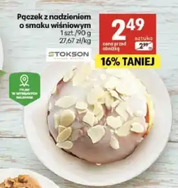 Delikatesy Centrum Pączek z nadzieniem o smaku wiśniowym oferta