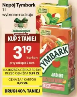 Delikatesy Centrum Napój Tymbark oferta