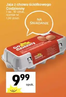 Delikatesy Centrum Jaja z chowu ściółkowego Codzienny oferta