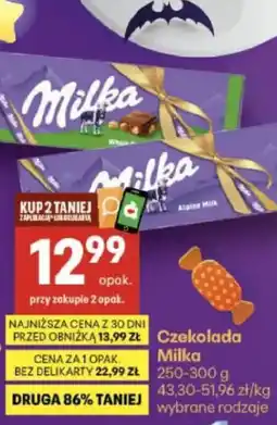 Delikatesy Centrum Czekolada Milka oferta