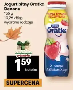 Delikatesy Centrum Jogurt pitny Gratka Danone oferta