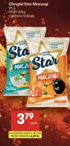 Delikatesy Centrum Chrupki Star Maczugi oferta