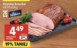 Delikatesy Centrum Szynka krucha Krakus oferta