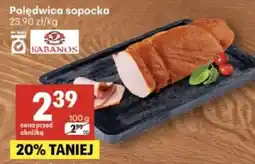 Delikatesy Centrum Połędwica sopocka Kabanos oferta
