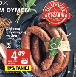 Delikatesy Centrum Kiełbasa z tradycyjnej wędzarni oferta