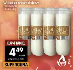 Delikatesy Centrum Wkład Olejowy do Zniczy oferta