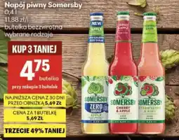 Delikatesy Centrum Napój piwny Somersby oferta