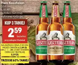 Delikatesy Centrum Piwo Kasztelan oferta