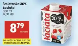 Delikatesy Centrum Śmietanka Łaciata 30% oferta